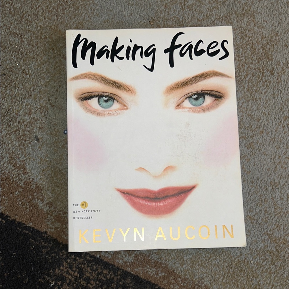 Kevyn Aucoin 'Making Faces' Makeup Guide with Gold Accents